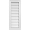 Ekena Millwork Vertical Surface Mount PVC Gable Vent w/ 2"W x 2"H , Brickmould Sill Frame, 12"W x 30"H GVPVE12X3003SN - alternate 1